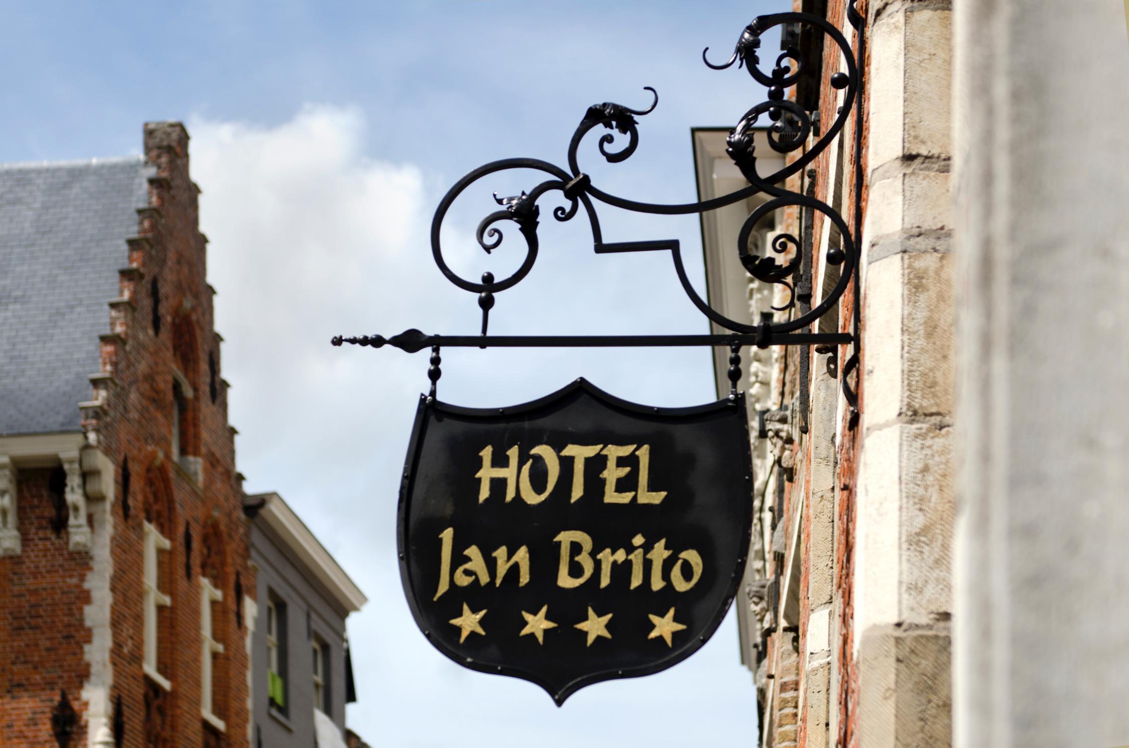 Hotel Jan Brito Bruges Esterno foto